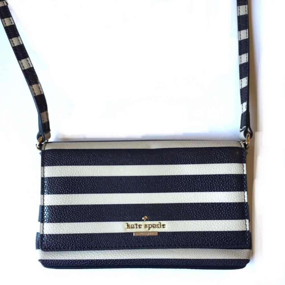 Kate Spade Cedar Street Stripe Aster Crossbody